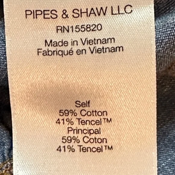 Veronica Beard Allie Chambray Shirt Dress 2 Ruched Denim Button Front $398 - Picture 5 of 6